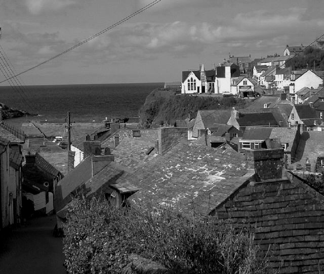 The Rooftops.  Port Isaac [click for larger image]
